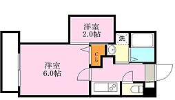 間取図画像 1K