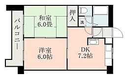 間取図画像 2DK