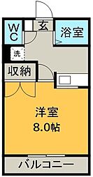 間取図画像 1K