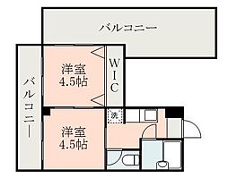 ハイムTOMO 2Kの間取図画像