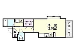 鹿児島市電1系統 騎射場駅 徒歩2分 3階/-