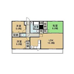 JR指宿枕崎線 鹿児島中央駅 修学館前下車 徒歩35分 2階/-