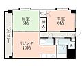 デュークコート二官橋6階7.2万円