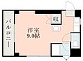 郡元ハイツ2階2.7万円