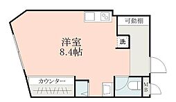 CasaCatoshi ワンルームの間取図画像