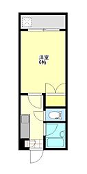 yardhouse17 1Kの間取図画像
