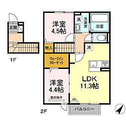 JR鹿児島本線 鹿児島中央駅 中迫下車 3.9km 2階/-