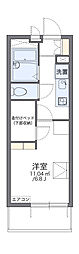 レオパレス薩摩プロヴァンス 1Kの間取図画像