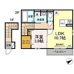 JR日豊本線 国分駅 国分高校前下車 徒歩16分 2階/-