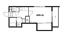 LUCERIA 1Kの間取図画像