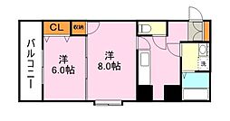 グランシャリオ 2Kの間取図画像