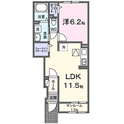 JR指宿枕崎線 坂之上駅 徒歩20分 1階/-