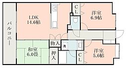 鹿児島市電1系統 荒田八幡駅 徒歩19分 6階/-