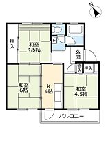 5階 / 2LDK / 43.46㎡