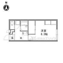 大阪府枚方市東香里元町（賃貸アパート1K・2階・22.70㎡） その2