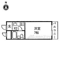 グリーン31 407 ｜ 大阪府寝屋川市緑町（賃貸マンション1K・4階・20.00㎡） その2