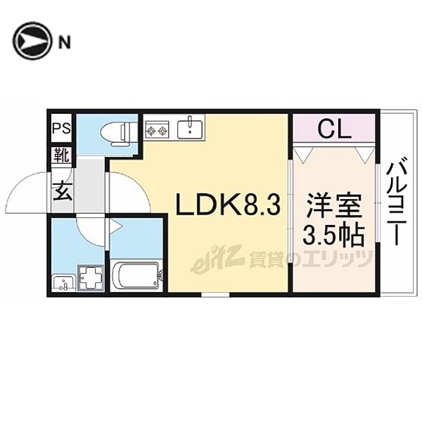 ジーメゾン寝屋川市秦町ルシェール 302｜大阪府寝屋川市秦町(賃貸アパート1LDK・3階・29.18㎡)の写真 その1