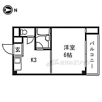 大阪府枚方市南中振2丁目（賃貸アパート1K・3階・18.00㎡） その2