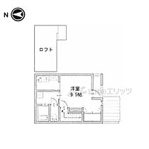 大阪府枚方市走谷2丁目（賃貸アパート1K・2階・28.72㎡） その2