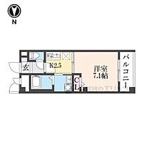 アルファクラージュくずはIII 502 ｜ 大阪府枚方市南楠葉１丁目（賃貸マンション1K・5階・25.54㎡） その2