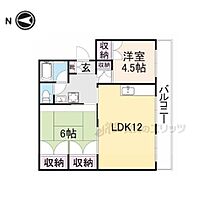 山田池住宅11号棟  ｜ 大阪府枚方市田口山１丁目（賃貸マンション2LDK・4階・46.77㎡） その2