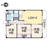 大阪府枚方市出口3丁目（賃貸マンション3LDK・2階・64.52㎡） その2