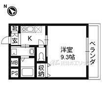 ルーセントオーデンアネックス 303 ｜ 大阪府枚方市長尾家具町１丁目（賃貸マンション1K・3階・28.38㎡） その2