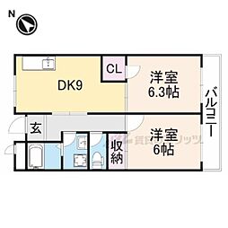 🉐敷金礼金0円！🉐京阪交野線 星ヶ丘駅 徒歩15分