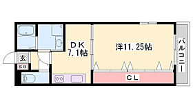 リッチ・キャッスルII  ｜ 兵庫県加古川市尾上町口里（賃貸マンション1DK・3階・40.59㎡） その2