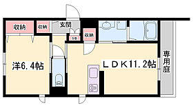 カーサキララ  ｜ 兵庫県西脇市上野（賃貸アパート1LDK・1階・46.46㎡） その2