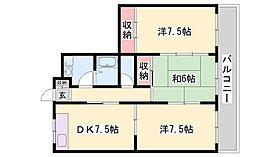 ユニオンコーポラスしんまち  ｜ 兵庫県加東市新町（賃貸アパート3LDK・2階・58.43㎡） その2