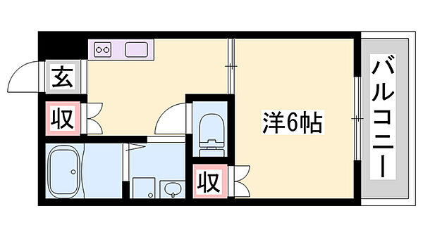 金川アパート ｜兵庫県加東市社(賃貸アパート2DK・2階・30.80㎡)の写真 その1