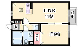 サンリッチ和田  ｜ 兵庫県西脇市和田町（賃貸アパート1LDK・2階・40.07㎡） その2