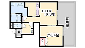 メルヴェーユ  ｜ 兵庫県加古川市野口町二屋（賃貸アパート1LDK・1階・41.32㎡） その2