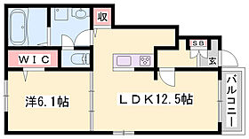 ボードリヴィエール  ｜ 兵庫県加古川市加古川町友沢（賃貸アパート1LDK・1階・44.70㎡） その2