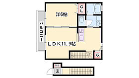 サニーハイツミキ　B棟  ｜ 兵庫県三木市本町2丁目（賃貸アパート1LDK・2階・45.74㎡） その2