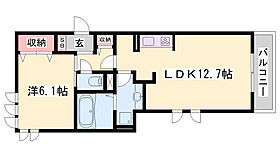 ベルフォーレII  ｜ 兵庫県加東市上中2丁目（賃貸アパート1LDK・3階・45.42㎡） その2