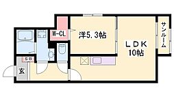 サンセールII A棟 1階