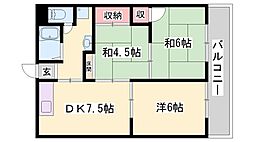 ハイツ西本町 2階