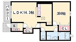 グロワールＡ 1階