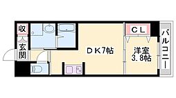 ブランシエスタ明石 3階