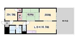 ソフィア21溝之口 3LDKの間取図画像