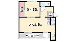 ドミールサニー緑町1号棟 4階/-