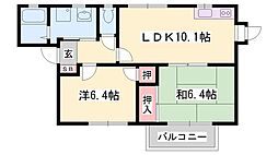 フレグランス今市 1階