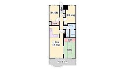 高砂アーバンコンフォート 3LDKの間取図画像