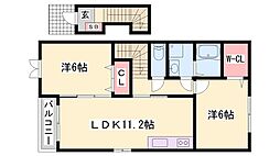 フリーデ K 2階/-
