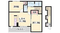 メゾンミッテ2番館 2階