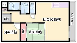 皐月マンション 1階/-