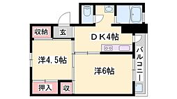 ビレッジハウス粟生 1階/-