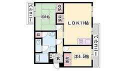 大久保東第1住宅13号棟 4階